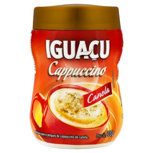 Cappuccino Solúvel Canela Iguaçu Pote 200g