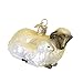 Old World Christmas Ornaments: Sheep with Lamb Glass Blown Ornaments for Christmas Tree