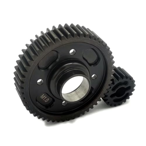 Hard Steel Center Transmission 51T M1.0 Output Gear and 20T Input Gear for Traxxas 1/5 X-Maxx 6S 8S 1/16 XRT 7784X 7785X