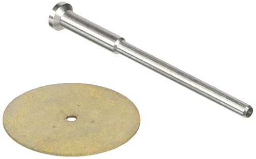 VAL-Lab D9941-220C(345.524.220S)M Discos de diamante sinterizados, calidad premium, montados, tamaño 0.866in, grosor 0.020in, 100 m, grano grueso