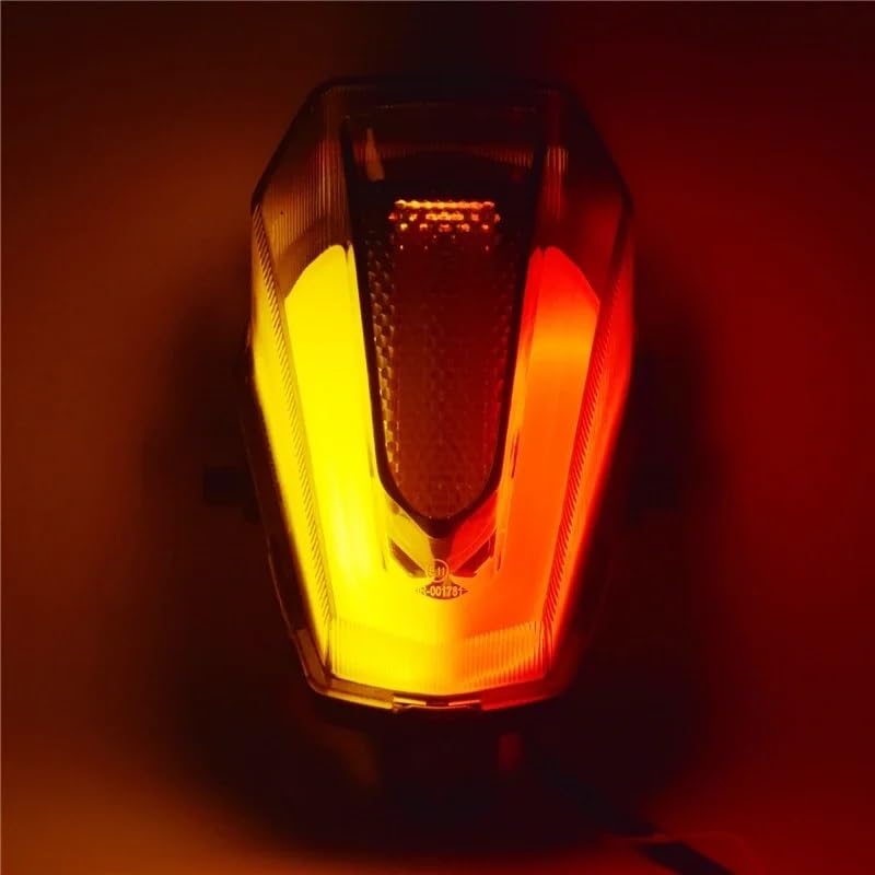 Luz trasera integrada de freno e intermitentes para GSX-R 1000 2017-2023 4