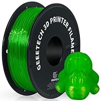 GEEETECH – GEEETECH TPU filament 1.75mm Transparent Grün, Flexible 3D D