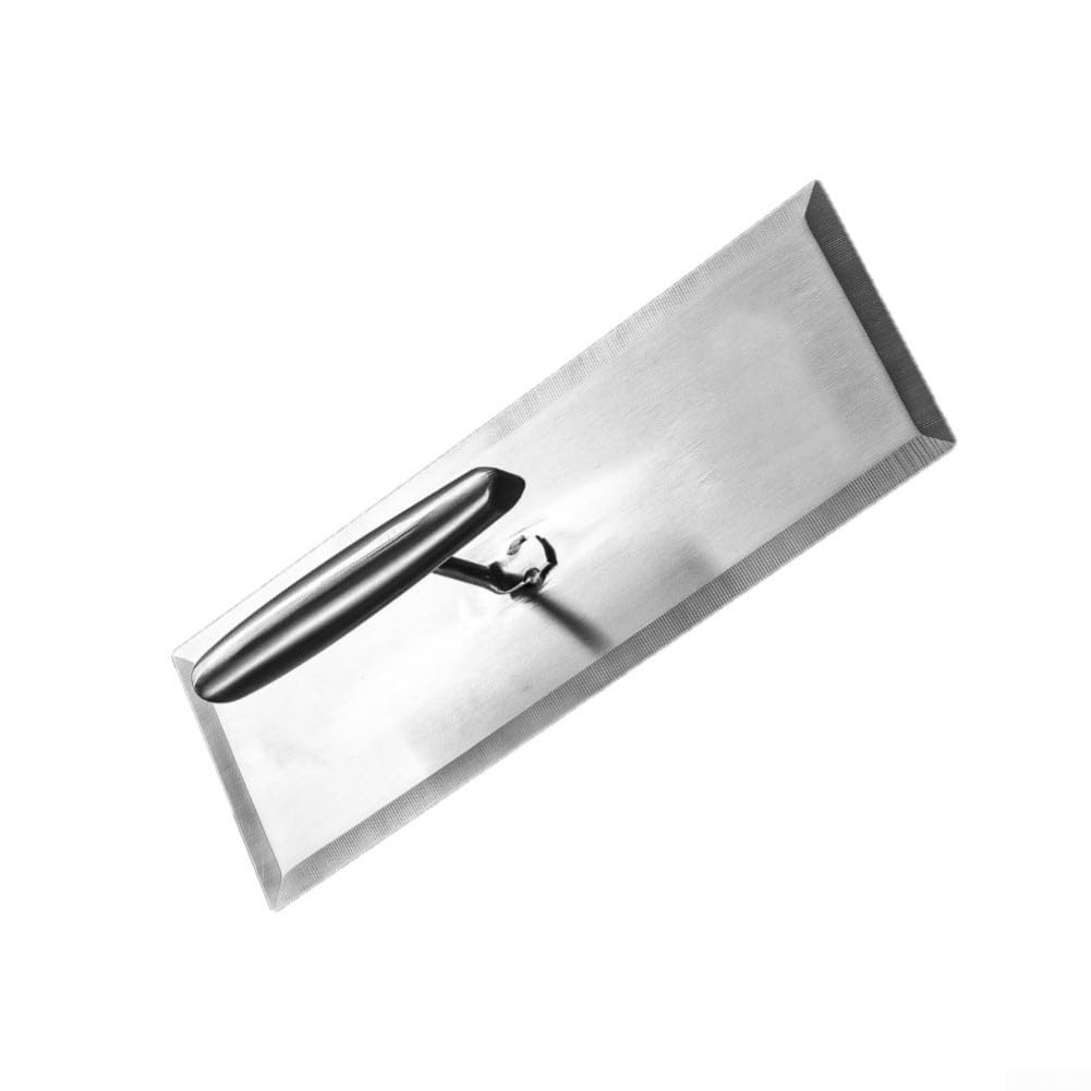 Espátula de para acero Inoxidable 430 para Masilla y - Mango Ergonómico Antideslizante para herramienta de para construcción y BBQ 28cm(small)
