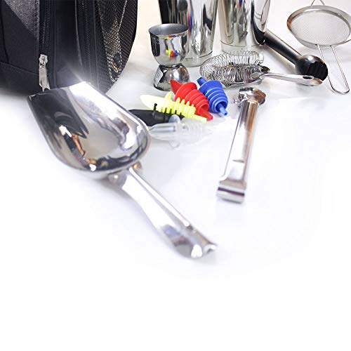 Kit Bartender Intermediário com Bolsa 16 Itens