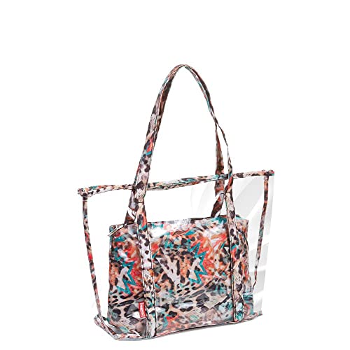 Bolsa Praia Tote Grande com Necessaire - Animal Print