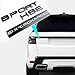 3pc 3D Gloss Black Sport Supercharged Badges Emblems with Adhesive Backing fits Range Rover, Land Rover, Trucks, and Cars.