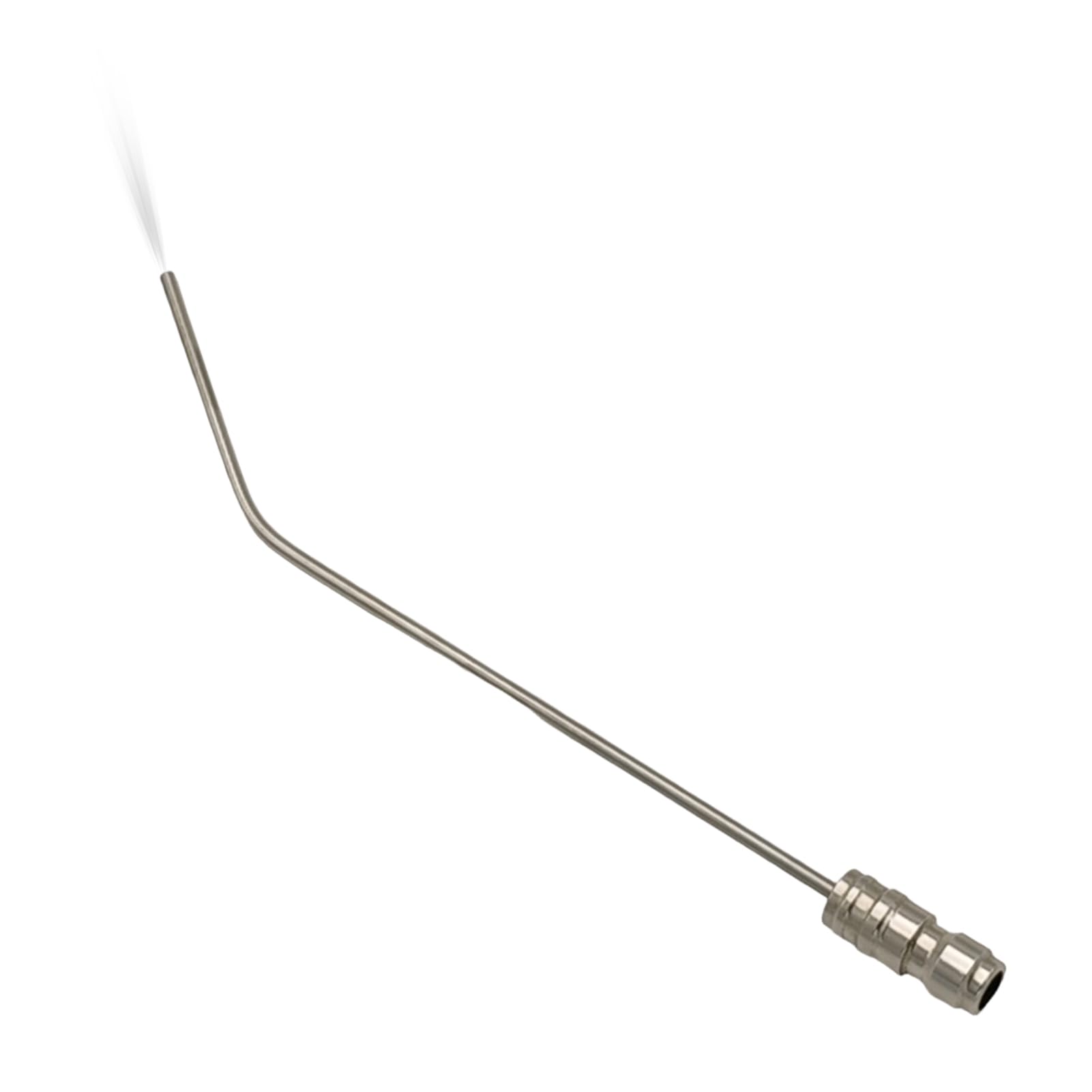 High Pressure Washer Nozzle Kit for Washing Machine & AC Cleaning, 1/4 Quick Connect Stainless Steel Wand with Straight & Curved Needles, Multi Spray Modes F