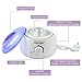 Waxing Kit(25 In 1), Wax Warmer Hair Removal Machine Home Wax Heater With 8 Hard Wax Beans(2 Oz/Pack) And10 Applicator Stickers For All Body, Face, Eyebrow, Bikini Area, Legs