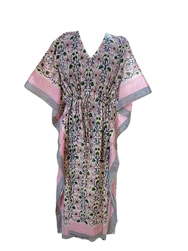 RAJBHOOMI HANDICRAFTS Kaftan Dresses for Women - Plus Size Maxi