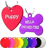 PERSONALIZED IDENTIFICATION FOR YOUR DOG AND CAT - Rest easy knowing your pet is wearing a strong, quality, durable tag that will work for even the most active pets. You will Dr. Fremont's custom pet tags are valuable and full of value. MANY COLORS: ...