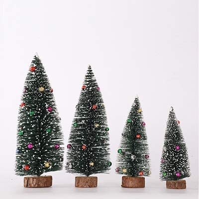Brosse à bouteille en sisal petit faux pin cèdre miniature Santa SNO