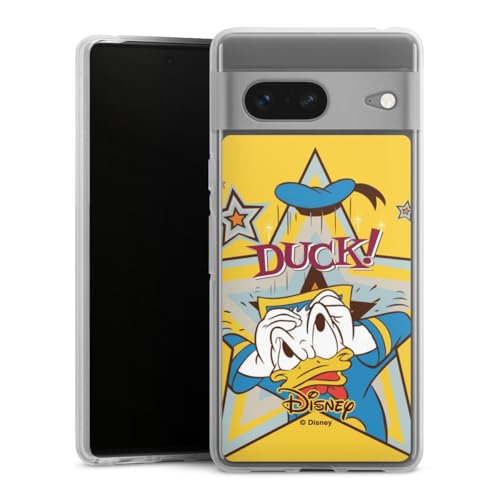 Coque silicone Google Pixel 7 Donald contre les rayures