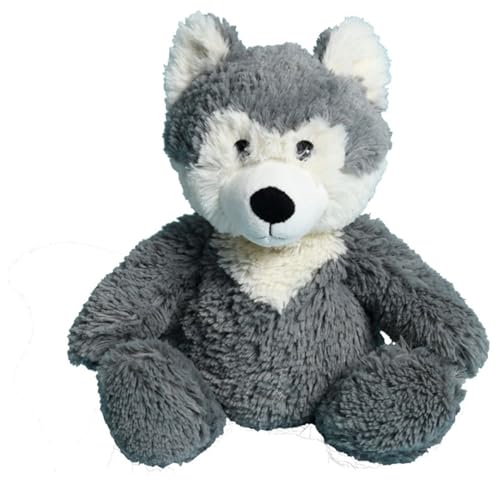 Peluche bouillotte loup cozy idéale pour vos soirées cocooning