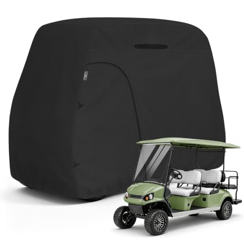 Explore Land 600D Waterproof Golf Cart Cover Universal Fits ...