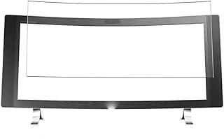 Puccy 2 Pack Anti Blue Light Screen Protector Film, compatible with HP ENVY Curved 34-a200 All-in-One AIO / b010 / b010a / b010no 34" TPU Guard （ Not Tempered Glass Protectors ）