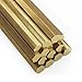 Brass Solid Hexagon Rod Length 200mm H59 Material Brass Hex Bar for Making Industry Mould DIY(6mm*200mm)