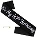 TxscOxwP1 It's My 40th Birthday Sash, Black Satin Birthday Sash with Glitter Rhinestones Decorations for Women, 40th Bday Sashes, Ideal forty Gifts, Happy 40 Bday Party Decorations