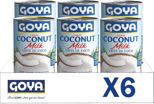 Goya Leche De Coco Light - 6 Unidades x 425 Gramos