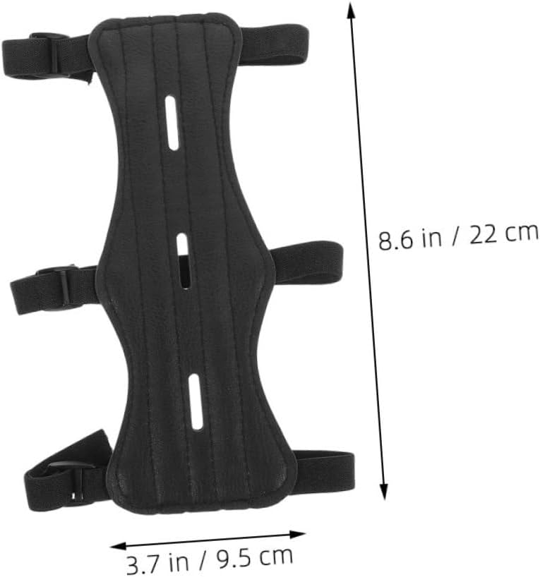 2pcs Bow Archery Arm Guard Leather Sleeve for Men Women Archery Protective Gear Bow Arm Guard Protectors