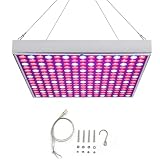 Ikodm Pflanzenlampe LED, 45W Pflanzenlicht Vollspektrum Pflanzenleuchte Wachstumslampe 225LEDs Grow Light für Zimmerpflanzen, Hydroponic, Indoor Seeding Veg Flower, Gemüse und Blumen