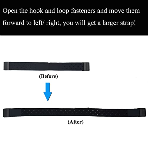 DDJOY Fitbit Charge 2用アンクルバンド 通気性 スポーツ ループ アンクルバンド 男女兼用 S ブラック