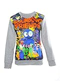 Vicyol S&D Rainbow Friends Sudadera de Manga Larga sin Capucha para Niño o Niña, Multicolor, Ssg1302, 14