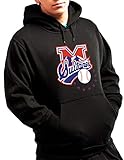Sultanes de Monterrey Baseball Mens Hoodie (Large) Black