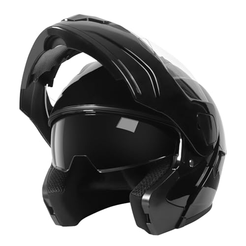 Motorcycle Full Face Helmet Black