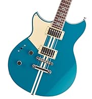 Two color finishes inspired by cafe racers Maple and mahogany body with chamber treatment 3-Piece Mahogany Neck with Carbon Fiber Insert Equipped with Yamaha's proprietary Humbucker VH5 Gig bag included