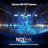 Tenveo 4K PTZ NDI Camera AI Auto Tracking USB3.0 LAN PoE HDMI 12X Optical Zoom Wide Angle Lens IP Live Streaming Camera for Church Worship Video Conference Broadcast Events YouTube OBS vMix - Image 5