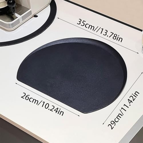 Tabla de cortar flexible semicircular para repostería en encimeras de cocina 6