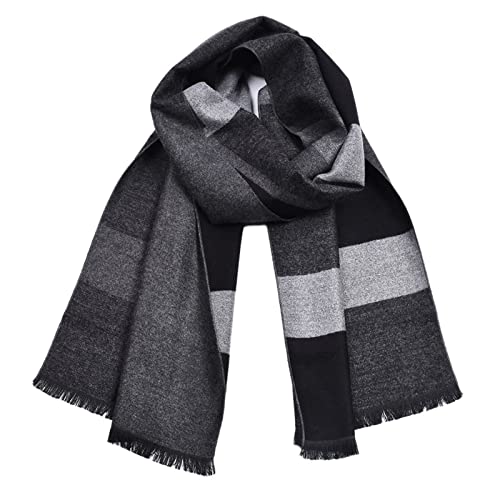 Bufanda cálida de moda suave de otoño e invierno para hombre
