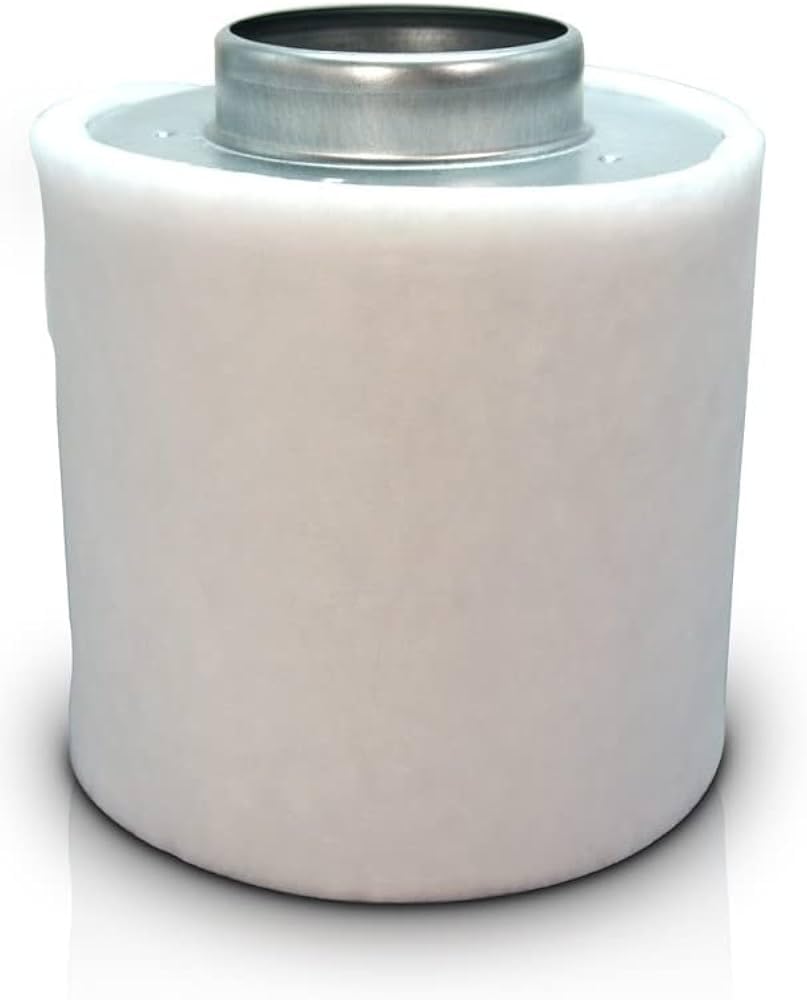 Prima Klima Filtro de carbón Ø100 mm – 18 cm – Max 240 m3/H