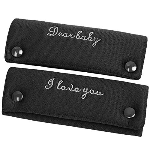 Easicozi Shoulder Crotch Pad Set Compatible With Infant Seat Stroller High Chair, Harness & Strap Comfort Cushion (Big) #TOP2