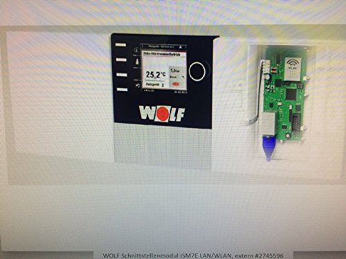 Preisvergleich Produktbild Wolf Schnittstellenmodul ISM7E LAN / WLAN, extern # 2745596