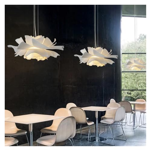 Lustre moderne de salon design fleur pour table basse et bar