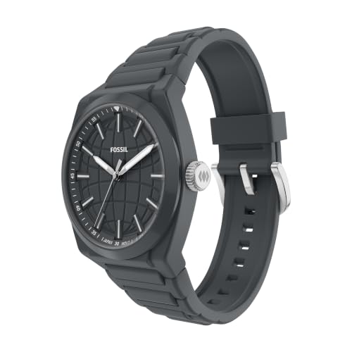 Image of Fossil Men's Everett Quartz Stainless Steel Watch, Three-Hand Watch for Men