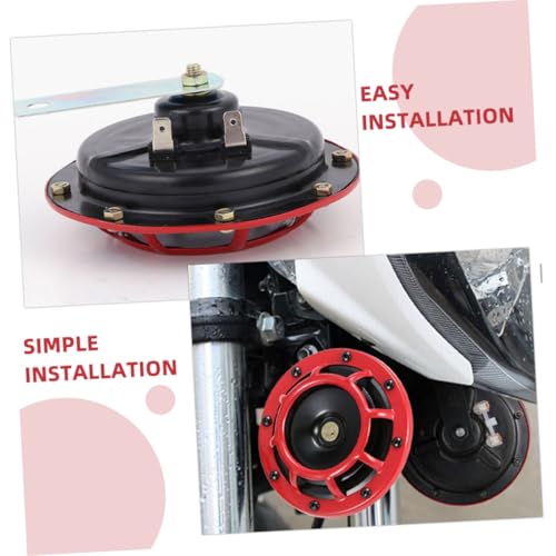 Bocina de coche PRETYZOOM ideal para rutas seguras en camión, moto y barco 7