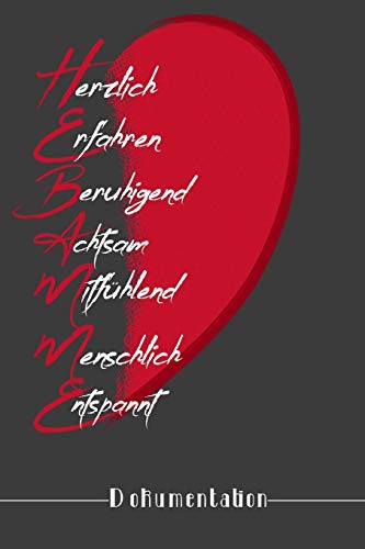 Hebamme Dokumentation: für Schwangerschaft, Geburt und Wochenbett I Herz Hebammen Adjektive (German Edition)