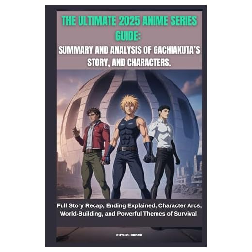 THE ULTIMATE 2025 ANIME SERIES GUIDE: SUMMARY AND ANALYSIS OF GACHIAKUTA’S STORY AND CHARACTERS.: Full Story Recap, Ending Explained, Character Arcs, World-Building, and Powerful Themes of Survival