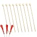 Perfect Stix LB60-50 Rock Candy Sticks with Ball, 0.2" Height, 0.2" width, 6" Length (Pack of 50)