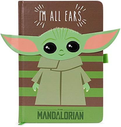 Star Wars Baby Yoda 3D All Ears Notebook, Multi-Colour, One Size