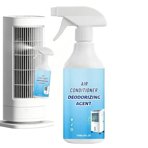Adsfvs Ambientador para HVAC | 120 ml desodorizante limpiador multiusos,Spray Limpiador para Aire Acondicionado - Uso en Coche Hogar Oficina Cocina Rejillas Ventilador y Caldera