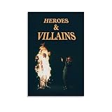 Metro Boomin-Poster mit Helden und Bösewichten, Leinwand, 