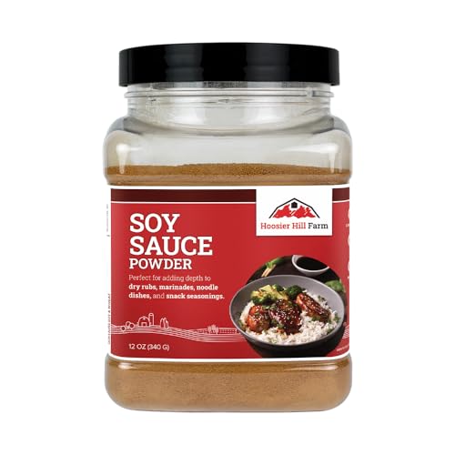 Image of Hoosier Hill Farm Soy Sauce Powder, 12oz (Pack of 1)