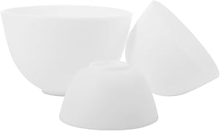 3 cuencos de silicona para mascarillas facial...