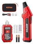 AstroAI Circuit Breaker Finder, Outlet Tester with GFCI, Electrical Tester Tool for Home/Workshop Circuit Tracing, Quickly Locates Breakers with Indicators, Digital Breaker Finder, Father Day Gifts