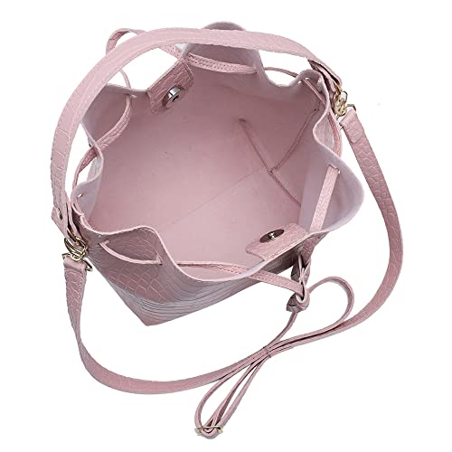 Bolsa Saco Feminina Alça Removível Linda Willibags (Bordo)
