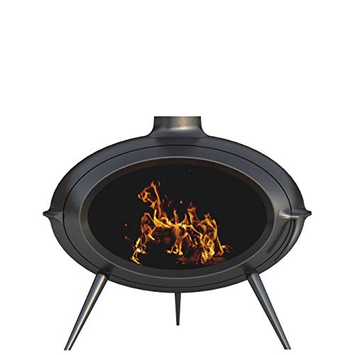 Preisvergleich Produktbild Invicta Kaminofen Brio 7kw Gusseisen Energieeffizienzklasse A Abgasstutzen 150mm