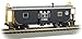 Bay Window Caboose with Roof Walk - B&O? - HO Scale